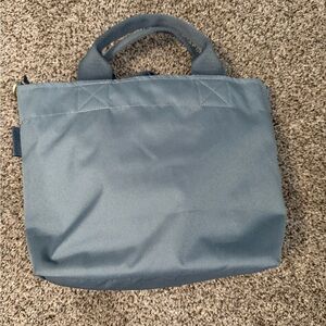 Canvelle Small Zip Crossbody Tote Bag (NWT) Mist